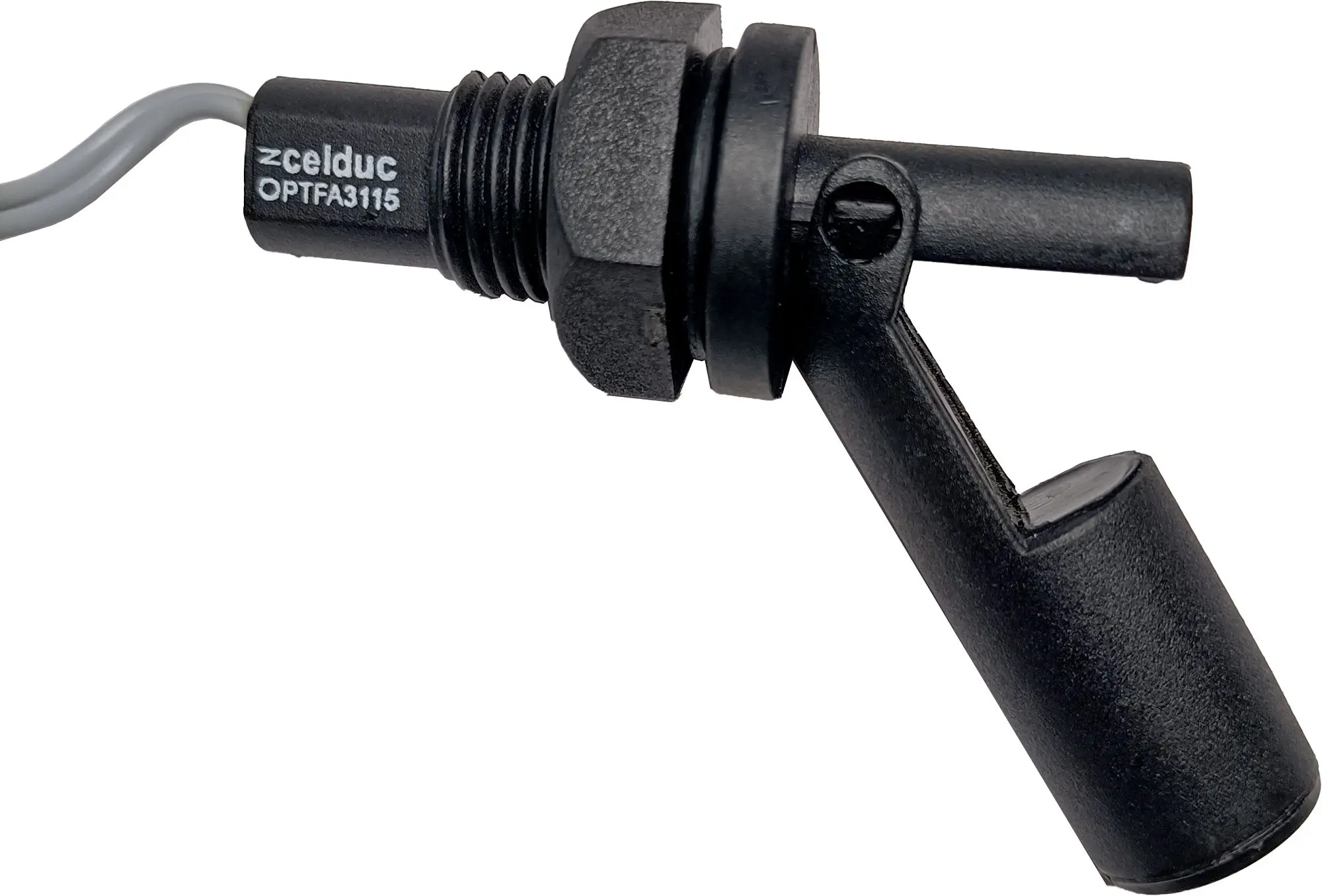 Celduc PTF Schwimmer Füllstandssensor mit 1.5 m Kabel Horizontal