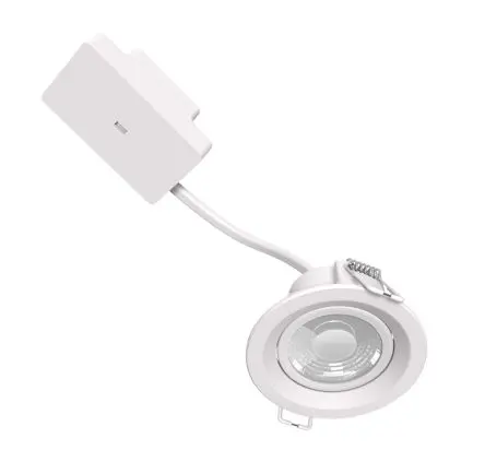 Produktfoto 1 von SHOT Deckenleuchte, LED, Einstellbares Downlight, 6 W / 240V 4000k