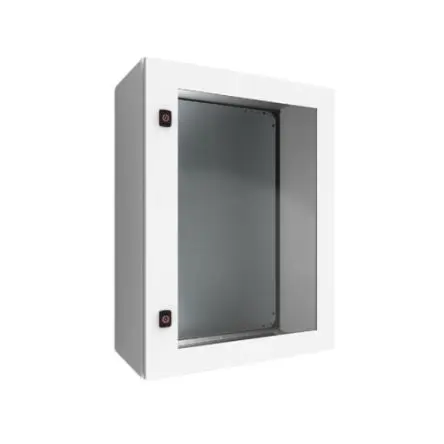 Produktfoto 1 von nVent HOFFMAN AD Gehäuse Gehäusetür Typ Einzeltür Abschließbar B. 600mm H. 600 mm L. 600 mm Weichstahl