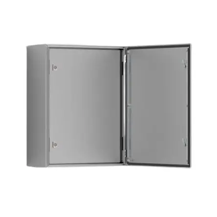Produktfoto 1 von nVent HOFFMAN AD Gehäuse Gehäusetür Typ Einzeltür Abschließbar B. 600mm 35 mm L. 600 mm Edelstahl