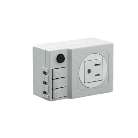 Produktfoto 1 von nVent HOFFMAN Stecker Steckdose Kunststoff Hellgrau