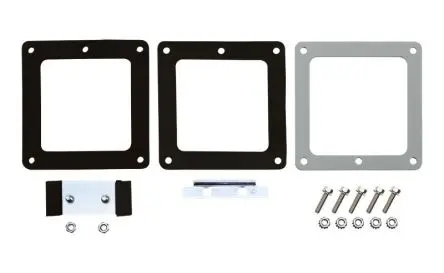 Produktfoto 1 von nVent HOFFMAN F44 Kabelkanal Verbinder, Weichstahl 102 mm 102mm