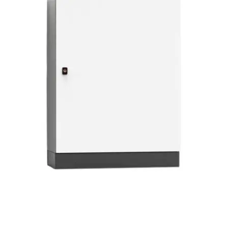 Produktfoto 1 von nVent HOFFMAN P10 Weichstahl Sockel Vorder-/Rückseite Umbra-Grau, 493 mm, für Gehäuse, H. 100 mm, T. 95 mm
