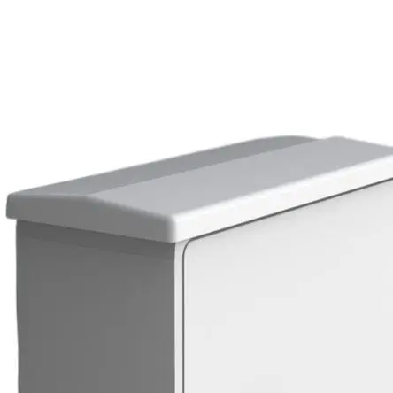 Produktfoto 1 von nVent HOFFMAN Regendach Polyester, für Gehäuse IP44 URH 53 mm 340 mm 1000mm