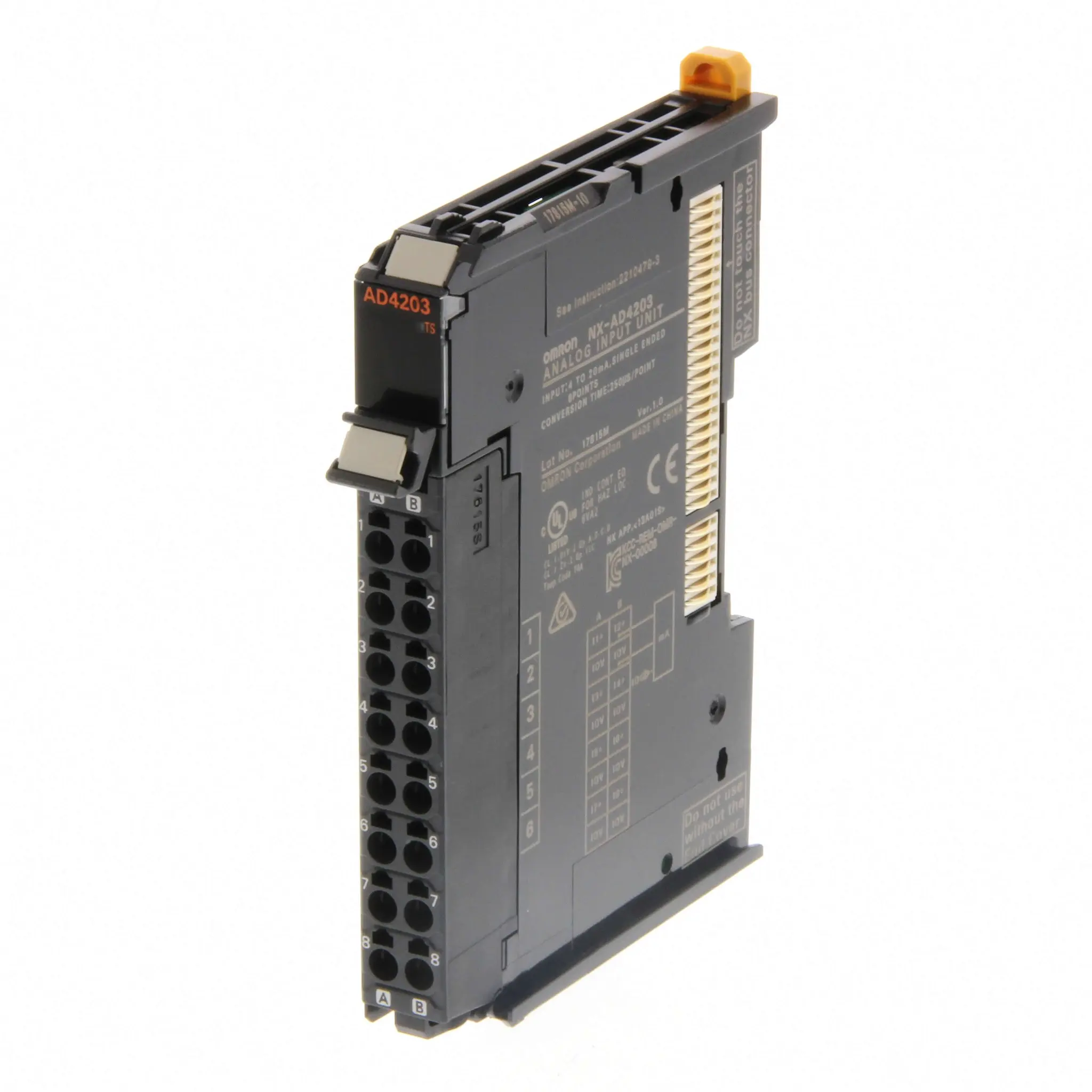 Produktfoto 1 von Omron NX-AD Analoges Eingangsmodul für NX Controller Analog Eingang NX
