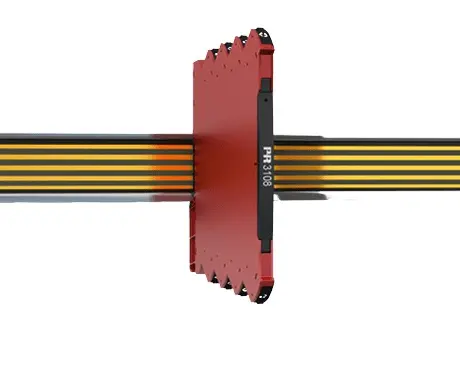 Produktfoto 1 von PR Electronics Serie 3100 Signalwandler 16.8/31.2 V dc, Strom 0 to 23 mA EIN / Strom 0 to 23 mA AUS DIN-Hutschiene,