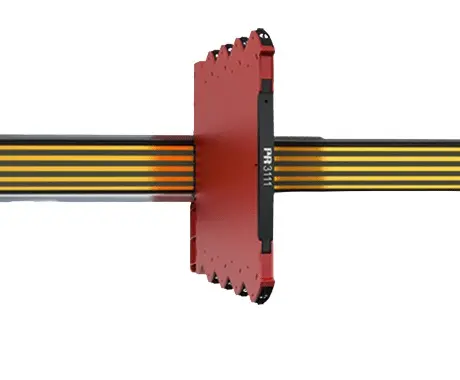 Produktfoto 1 von PR Electronics Serie 3100 Signalwandler 16.8/31.2 V dc, Temperatur 0 to 23 mA EIN / Strom/Spannung 0 to 23 mA AUS