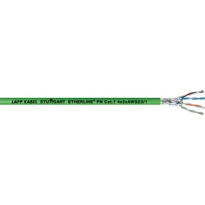 Produktfoto 1 von Lapp Cat7 Ethernet-Kabel, 100 m, Grün Verzinnte Kupferlegierungsummantelung Geschirmt