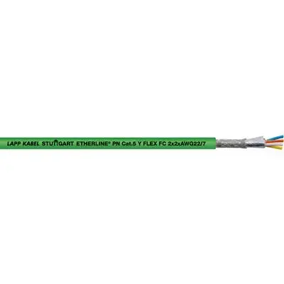 Produktfoto 1 von Lapp Cat.5 Ethernet-Kabel, 100 m, Grün Verzinnte Kupferlegierungsummantelung Nicht abgeschlossen, Polyvinylchlorid