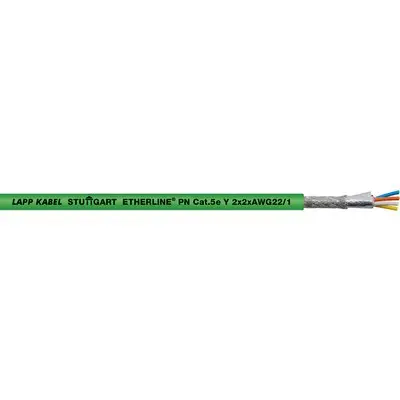 Produktfoto 1 von Lapp Cat5e Cat5e Ethernet-Kabel, 100 m, Hellblau, A Stecker, B Stecker Nicht abgeschlossen, Polyvinylchlorid