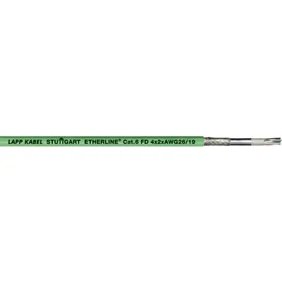 Produktfoto 1 von Lapp Cat6 Kat. 6 Ethernet-Kabel, 100 m, Grün Nicht abgeschlossen Verzinnte Kupferlegierungsummantelung, Polyurethan