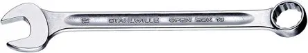 Produktfoto 1 von STAHLWILLE Ring-Maulschlüssel 36 x 36 mm, CrMo-Stahl Höhensicher, Länge 460mm