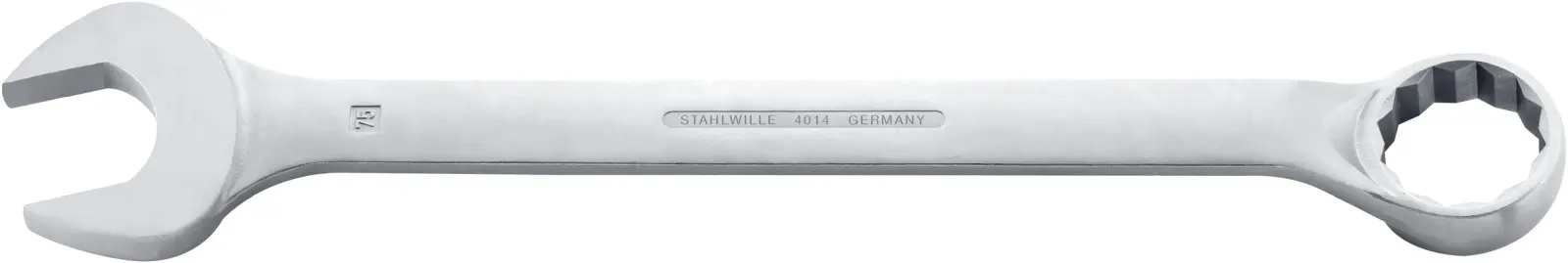 Produktfoto 1 von STAHLWILLE Ring-Maulschlüssel 75 mm, CrV-Stahl, Länge 810 mm