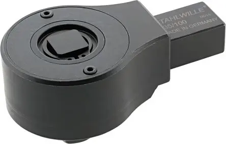 Produktfoto 1 von STAHLWILLE, 22 x 28 mm Rund Ratsche, Schwarz oxidiertes Chrom, 76 mm