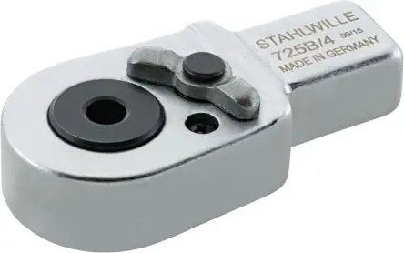 Produktfoto 1 von STAHLWILLE, 9 x 12 mm Sechskant Feinzahn-Ratschenschlüssel, 17.5 mm