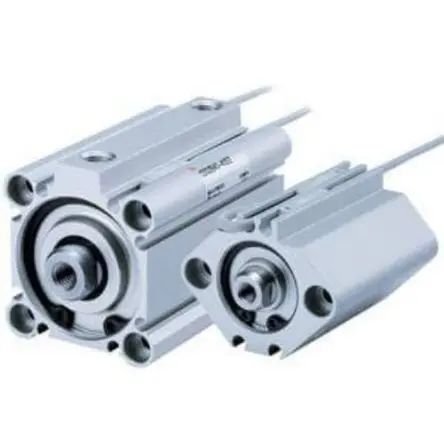 Produktfoto 1 von SMC CQ2 Pneumatik-Kompaktzylinder 20 mm Doppeltwirkend, Bohrung Ø 12 mm, bis 10 bar