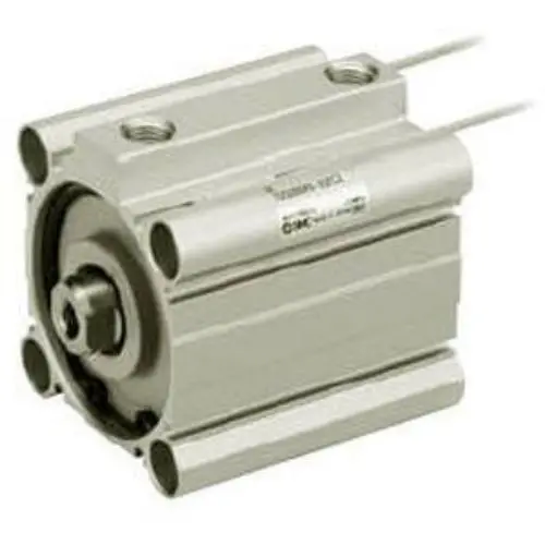 Produktfoto 1 von SMC CQ2 Pneumatik-Kompaktzylinder 15 mm Doppeltwirkend, Bohrung Ø 32 mm, bis 10 bar