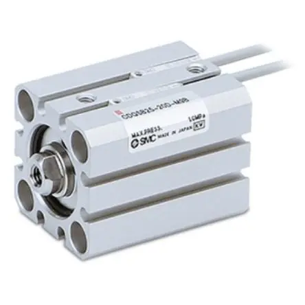 Produktfoto 1 von SMC CQS Pneumatik-Kompaktzylinder 10 mm Doppeltwirkend, Bohrung Ø 12 mm, bis 10 bar