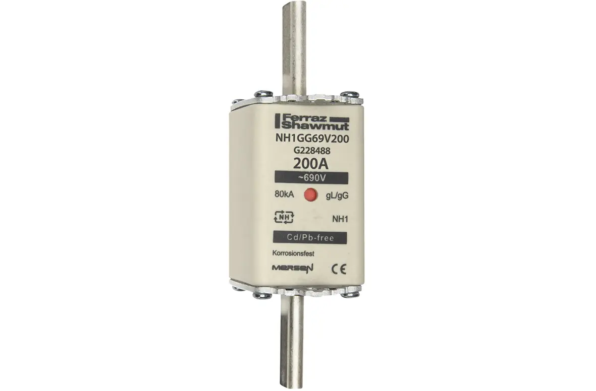 Produktfoto 1 von Mersen NH-Sicherung NH1, 690V ac / 200A gG
