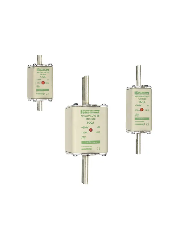 Produktfoto 1 von Mersen NH-Sicherung NH1, 500V ac / 250A aM