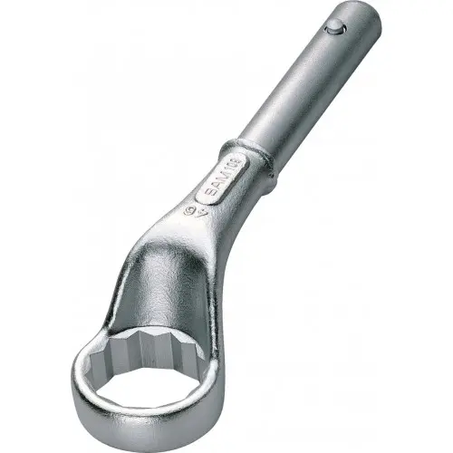 Produktfoto 1 von SAM Ratschen Satz Ringschlüssel, Gerade Griff, Backenweite 32 mm, / Länge 844 mm