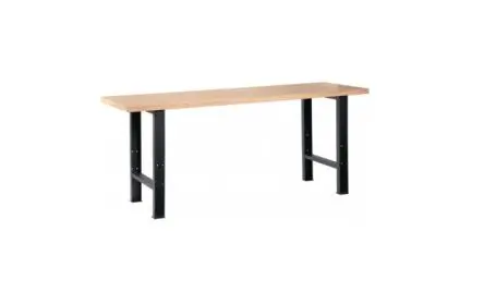 Produktfoto 1 von SAM Werkbank Tragbar Holz Werkbank Einstellbare Höhe L. 870 mm B. 700mm H. 700 mm