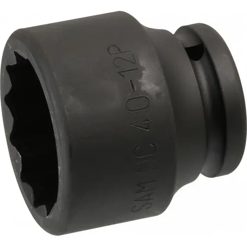 Produktfoto 1 von SAM 41 mm, 44 mm Tiefschlag-Stecknuss Schlag-Steckschlüssel lang Stahl, 85 mm