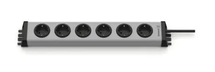 Produktfoto 1 von Ehmann 0200 Typ F Steckdosenleiste, 6-fach 16A CEE, 1.5m Kabel, 250V