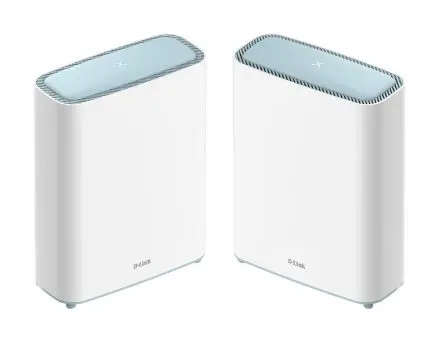 Produktfoto 1 von D-Link EAGLE PRO AI AX3200 Mesh System (2-Pack) WLAN Router WLAN 2.4GHz, 5 GHz AX3200 802,11ax/ac/n/g/b/a 3200Mbit/s