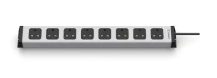 Produktfoto 1 von Ehmann 0200 Typ G Steckdosenleiste, 8-fach 13A, UK-Netzstecker, 1.5m Kabel, 230V Abgesichert