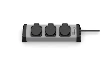 Produktfoto 1 von Ehmann Typ F Steckdosenleiste, 3-fach 16A CEE, 3m Kabel, 230V