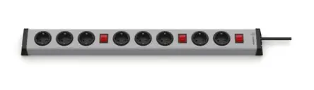Produktfoto 1 von Ehmann Typ F Steckdosenleiste Überspannungsschutz, 8-fach 16A CEE, 1.5m Kabel, 250V