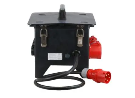 Ehmann Typ F Steckdosenleiste, 1-fach 32A CEE 400 V-32 A, 2m Kabel, 400V