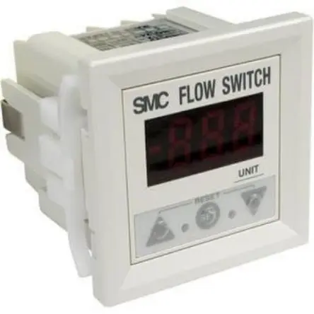 Produktfoto 1 von SMC PF2A3 Luft Durchflusssensor 10l/min → 210l/min Typ Digitaler Durchflussschalter