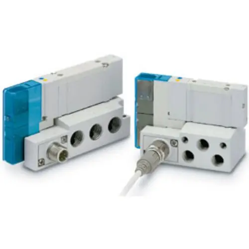 Produktfoto 1 von SMC SY5000 Pneumatik-Magnetventil Subplate for Single Unit G1/4, Elektromagnet-betätigt