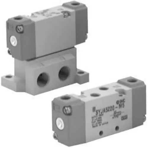 Produktfoto 1 von SMC SYJA700 Pneumatik-Magnetventil 3 Port/Air Operated Valve G1/8, Luft-betätigt