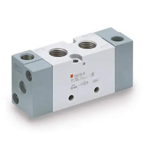 Produktfoto 1 von SMC VFA3000 Pneumatik-Magnetventil 2 Position Single Valve Rc1/4, Pneumatisch-betätigt