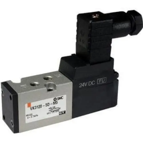 Produktfoto 1 von SMC VK3000 Pneumatik-Magnetventil 2 Position Single Valve Rc(PT) 1/8, Luft-betätigt