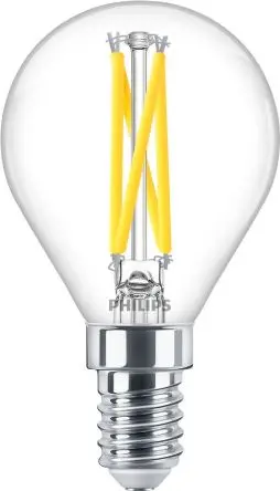 Produktfoto 1 von Philips Lighting Master LED-Birne Kerze Dimmbar 2.5 W 25 W / 230V 340 lm E14 Sockel 2700k Warm Glow