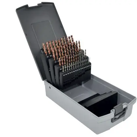 Tivoly HSS Satz 1 mm → 6 mm, 51-teilig für Stahl