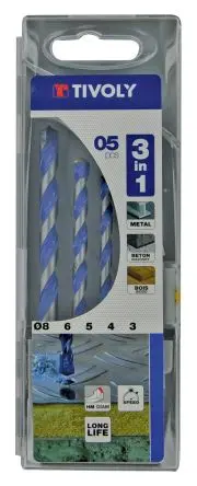 Produktfoto 1 von Tivoly Carbidspitze Zylindrisch Ø 5 mm 105 mm