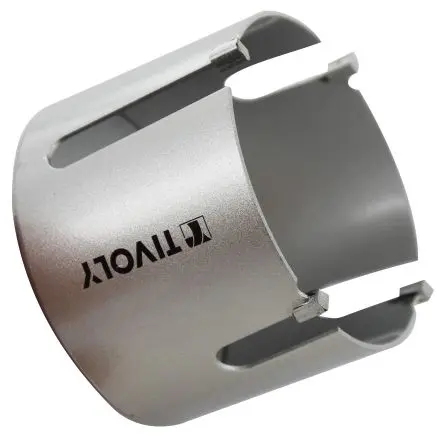 Produktfoto 1 von Tivoly, Ø 25 mm, 32 mm, 38 mm, 45 mm, 50 mm, 56 mm, 62 mm Kohlenstoffstahl Lochsäge 1-Stk. / Bohrtiefe 23 mm