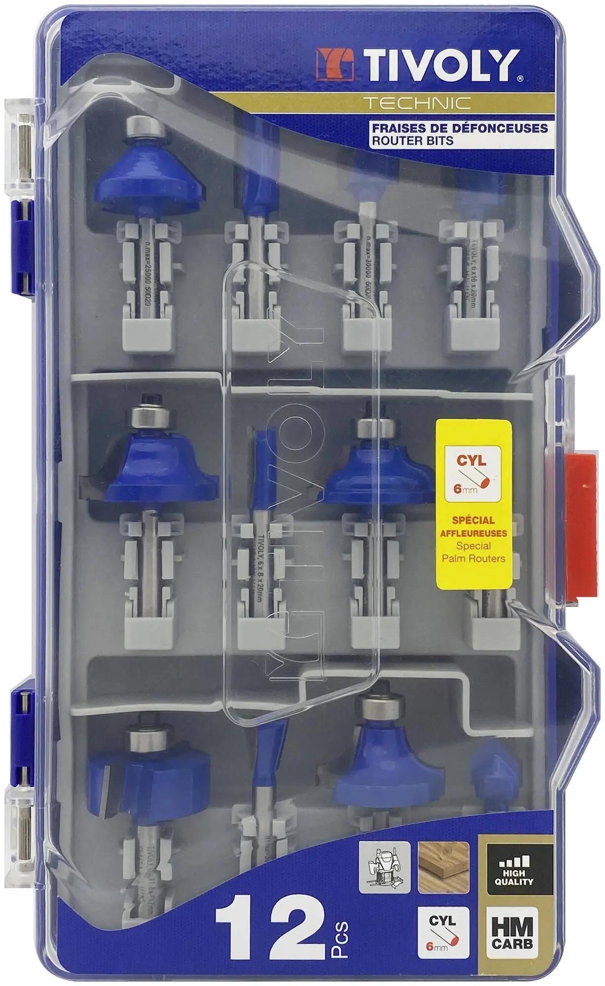 Produktfoto 1 von Tivoly Hartmetallspitze Schaftfräser