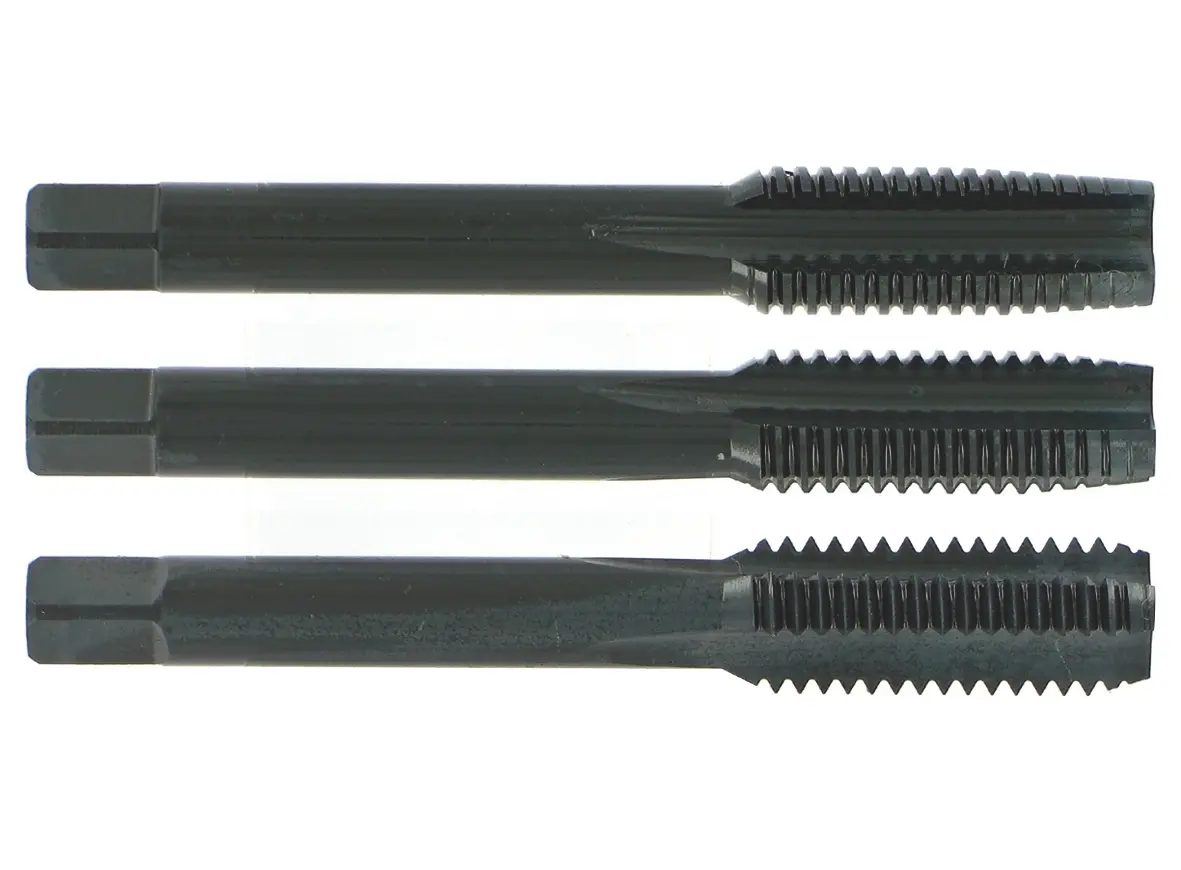Tivoly Gewindebohrer Satz HSS Hand, Metrisch Wasserhahn, 3-teilig M4