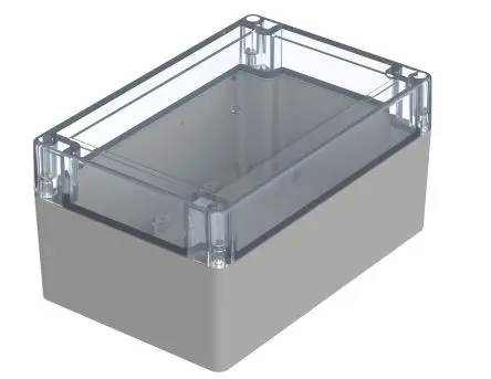 Produktfoto 1 von Bopla Euromas X; Gehäuse; Polycarbonat; Hellgrau; IK07 IP66, IP68 Breite 120 mm Höhe 90.3 mm Länge 180 mm
