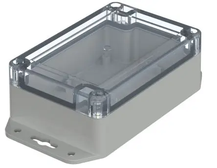 Produktfoto 1 von Bopla Euromas X; Gehäuse; Polycarbonat; Hellgrau Geflanscht; IK07 IP66, IP68 Breite 80 mm Höhe 45.2 mm Länge 120 mm