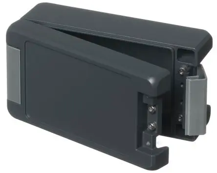 Produktfoto 1 von Bopla Bocube Alu; Gehäuse; Aluminium; Graphitgrau Geflanscht; IK07, IK08 IP68, IP66 Breite 86 mm Höhe 60 mm Länge 159 mm