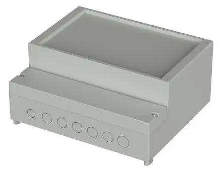 Produktfoto 1 von Bopla RegloCard Plus Polycarbonat, ABS Wandanschlusskasten Hellgrau IP65, HxBxT 257 mm, 217 mm x 112 mm