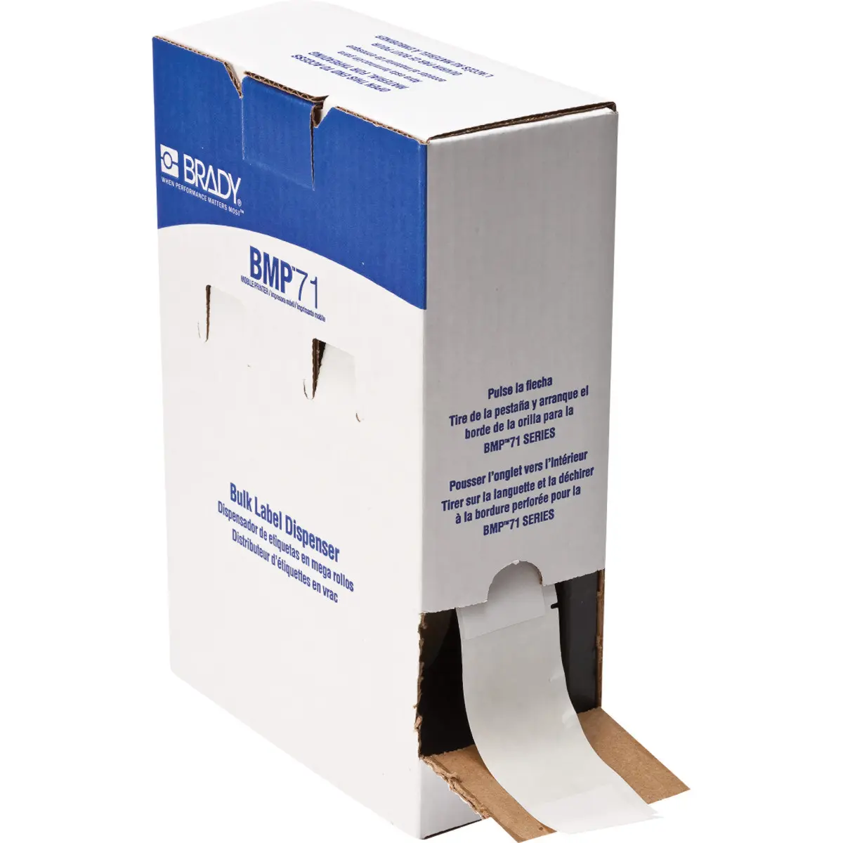 Produktfoto 1 von Brady Etikett Farbband für Etikettendrucker, geeignet für M610, M611, M710, BMP61, BMP71