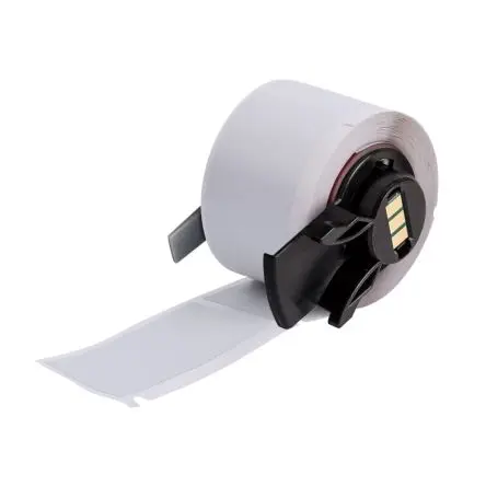 Produktfoto 1 von Brady Kabeletiketten Schwarz für BMP61, BMP71 (mit Medienadapter), M610, M611, M710 (mit Medienadapter) auf Hellgrau
